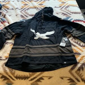 PHILADELPHIA EAGLES HISTORIC SUPERIOR '47 LACER HOODIE